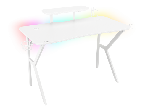 Teclado GENESIS Holm 320 RGB / Branco_1
