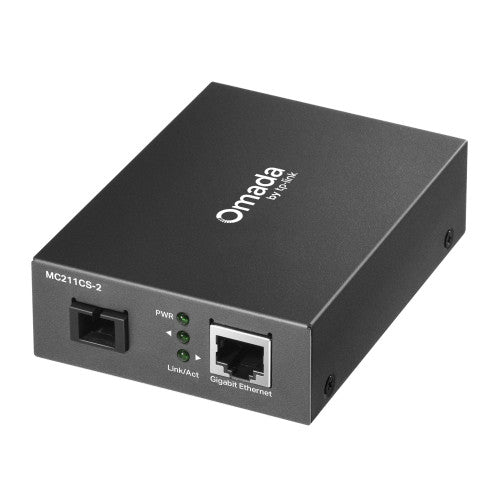 CONVERTIDOR DE FIBRA BIDIRECCIONAL OMADA DE 10/100/1000 MBPS RJ45 A 1000 MBPS SC MONOMODO WDM PUERTOS: 1  PUERTO SC GIGABIT, 1  PUERTO RJ45 GIGABIT (AUTO MDI/MDIX)_1