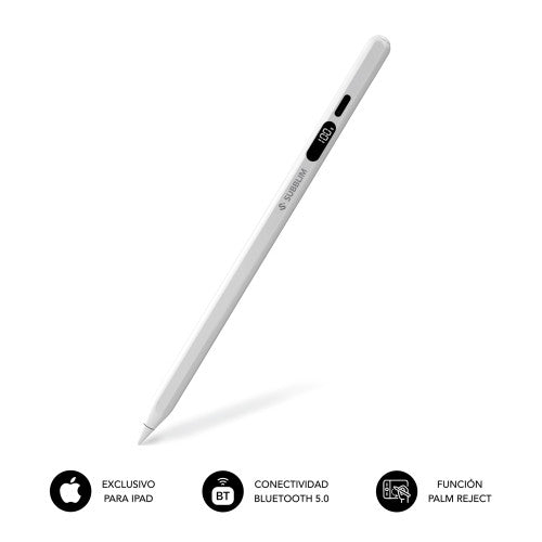 Lápiz Electrónico Subblim NoteFlow Pen para iPad/ Blanco_2