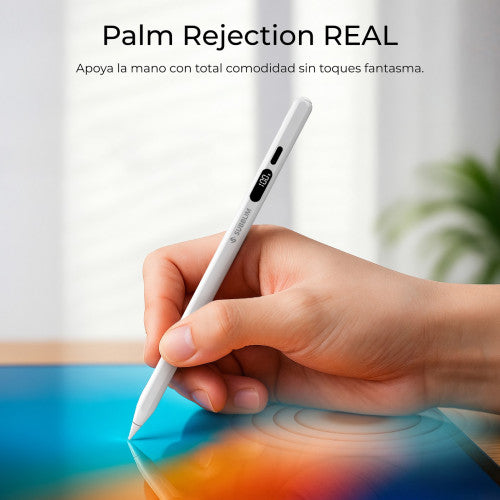 Lápiz Electrónico Subblim NoteFlow Pen para iPad/ Blanco_3