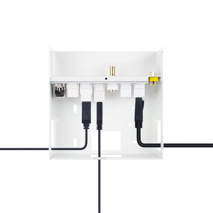 Caja de Conexiones Nanocable 10.35.0004/ VGA - 2x HDMI - Jack 3.5 - USB 3.0 - USB Tipo-C - USB 2.0 - RJ45_4