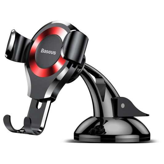 Baseus Osculum SUYL-XP09 gravity car holder for windshield or dashboard - red_0
