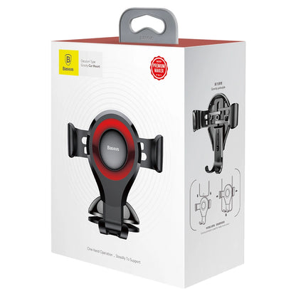 Baseus Osculum SUYL-XP09 gravity car holder for windshield or dashboard - red_25