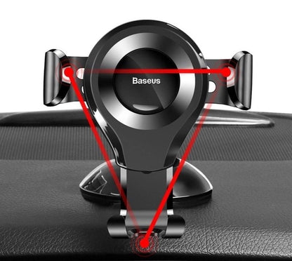 Baseus Osculum SUYL-XP09 gravity car holder for windshield or dashboard - red_9