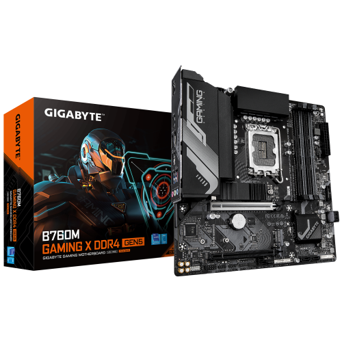 Placa Base Gigabyte B760M Gaming X DDR4 GEN5 Socket 1700/ DDR4/ PCIe 5.0/ Micro ATX_1