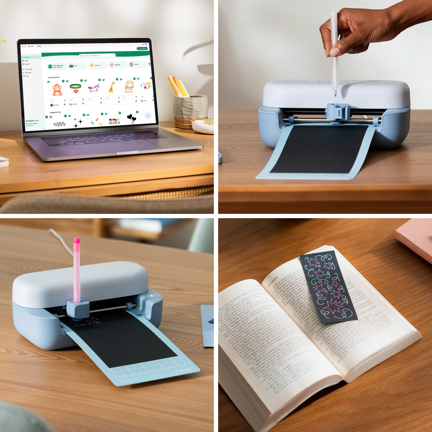 CRICUT BOLÃGRAFOS DE GEL ACRÃLICO , 1,0 MM (3 UDS.) + ADAPTADOR_3