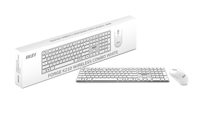 TECLADO + RATON MSI FORGE K210 W COMBO WHITE ES_0