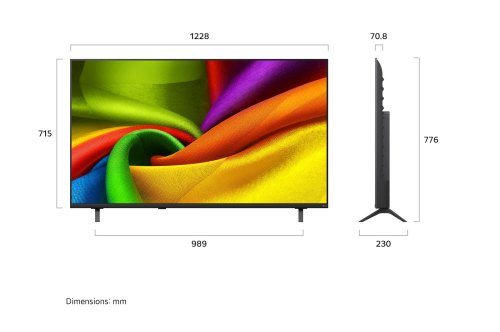 Televisor LG NanoCell 55NU850B6LA 55"/ Ultra HD 4K/ Smart TV/ WiFi/ Negro_2