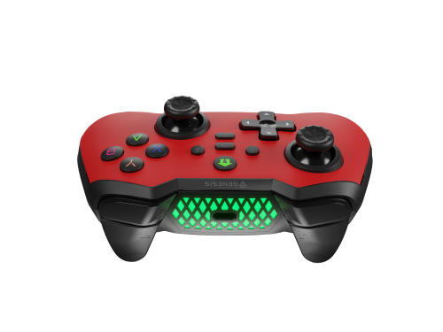 Gamepad Genesis / Rojo / Bluetooth / Analógico/Digital / Android, MAC, Nintendo Switch, PC, iOS_3