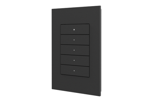 CRESTRON HORIZON 2 KEYPAD WITH CRESNET COMMUNICATIONS, STANDARD ENGRAVED, BLACK (HZ2-KPCN-B) 6512514_0