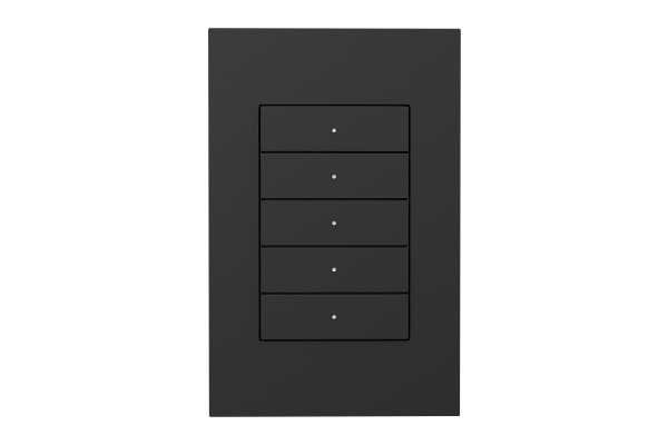 CRESTRON HORIZON 2 KEYPAD WITH CRESNET COMMUNICATIONS, STANDARD ENGRAVED, BLACK (HZ2-KPCN-B) 6512514_1