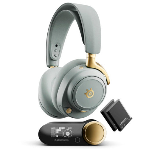 AURICULARES STEELSERIES - ARCTIS NOVA ELITE SAGE GOLD (61663)_1