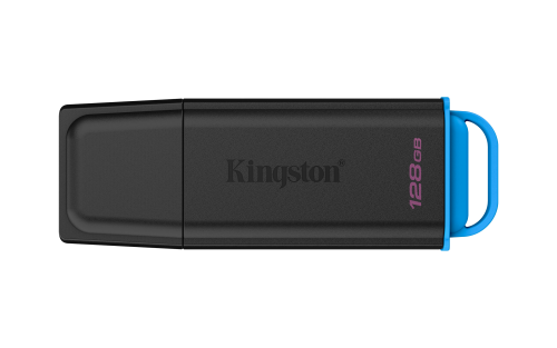 Kingston Technology DataTraveler 128GB PortÃ¡til USB 3.2 Gen 1 Exodia Negro + Azul_0