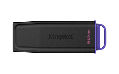 Kingston Technology DataTraveler 512GB PortÃ¡til USB 3.2 Gen 1 Exodia Negro + Violeta_0