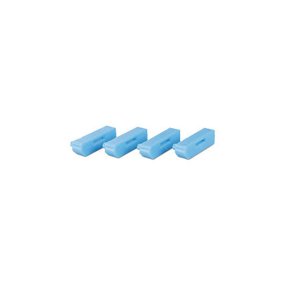 Lindy 40324 bloqueador de puerto Bloqueador de puerto + clave DisplayPort Azul Acrilonitrilo butadieno estireno (ABS) 5 pieza(s)_1