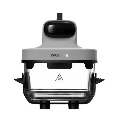 Dreame Tasti Sencillo Independiente 1500 W Freidora de aire caliente Negro, Transparente, Blanco_1