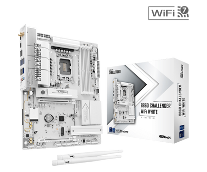 Asrock B860 Challenger WiFi White Intel B860 LGA 1851 (Socket V1) ATX_0