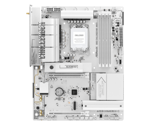 Asrock B860 Challenger WiFi White Intel B860 LGA 1851 (Socket V1) ATX_1