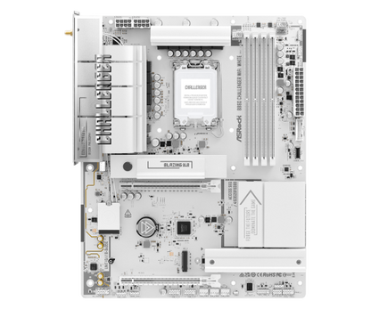 Asrock B860 Challenger WiFi White Intel B860 LGA 1851 (Socket V1) ATX_1
