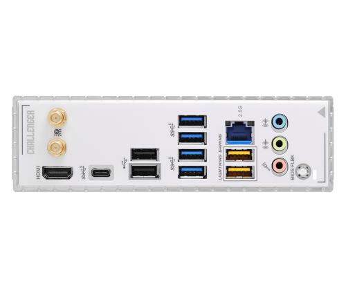 Asrock B860 Challenger WiFi White Intel B860 LGA 1851 (Socket V1) ATX_5