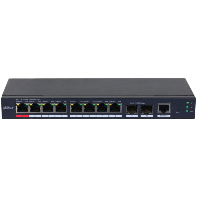 (DH-S4210-8GT-110) DAHUA SWITCH INDUSTRIAL L2 GESTIONABLE POE WATCHDOG 8 PUERTOS_1