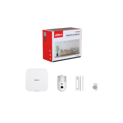 (DHI-ART-ARC3800H-03-CAM-FW2(868)-V3) DAHUA ALARMAS KIT DE ALARMA 4G, INCLUYE PANEL DE CONTROL DE 150 DISPOSITIVOS VIA RADIO, PIRCAM, PULSADOR, DETECTOR PIR,CONTACTO MAGNETICO_0
