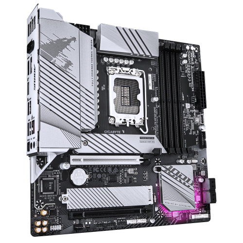 Placa Mãe GIGABYTE B760M AORUS ELITE WIFI6E GEN5 / Preto / LGA 1700 micro ATX_2