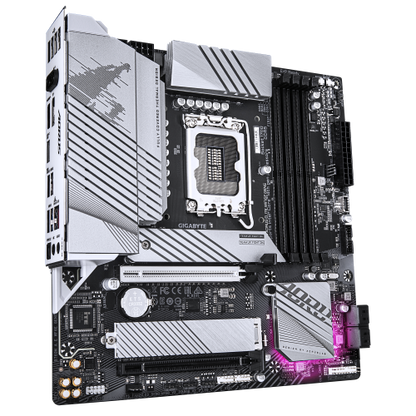 Placa Mãe GIGABYTE B760M AORUS ELITE WIFI6E GEN5 / Preto / LGA 1700 micro ATX_2