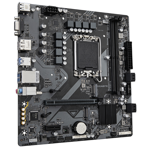 Mainboard GIGABYTE B760M E / Preto_2