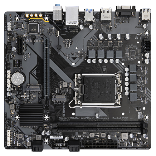 Mainboard GIGABYTE B760M E / Preto_3