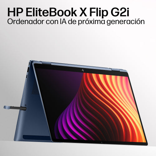 HP EliteBook X Flip G2i 14 inch Notebook Next Gen AI PC Wolf Pro Security Edition Copilot+ PC Intel Core Ultra 5 325 HÃ­brido (2-en-1) 35,6 cm (14") Pantalla tÃ¡ctil WUXGA 32 GB LPDDR5x-SDRAM 512 GB SSD Wi-Fi 7 (802.11be) Windows 11 Pro Azul_5