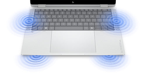 HP EliteBook X Flip G2i 14 inch Notebook Next Gen AI PC Wolf Pro Security Edition Copilot+ PC Intel Core Ultra 7 356H HÃ­brido (2-en-1) 35,6 cm (14") Pantalla tÃ¡ctil WUXGA 32 GB LPDDR5x-SDRAM 1 TB SSD Wi-Fi 7 (802.11be) Windows 11 Pro Plata_1
