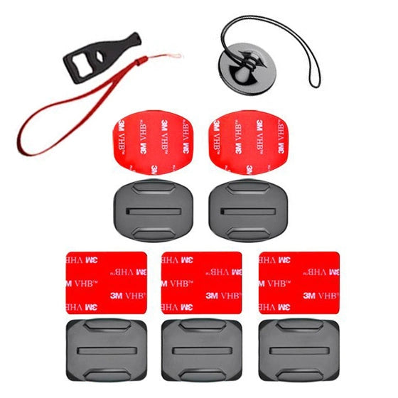 Set of 50 in 1 accessories for GoPro SJCAM sports cameras_12