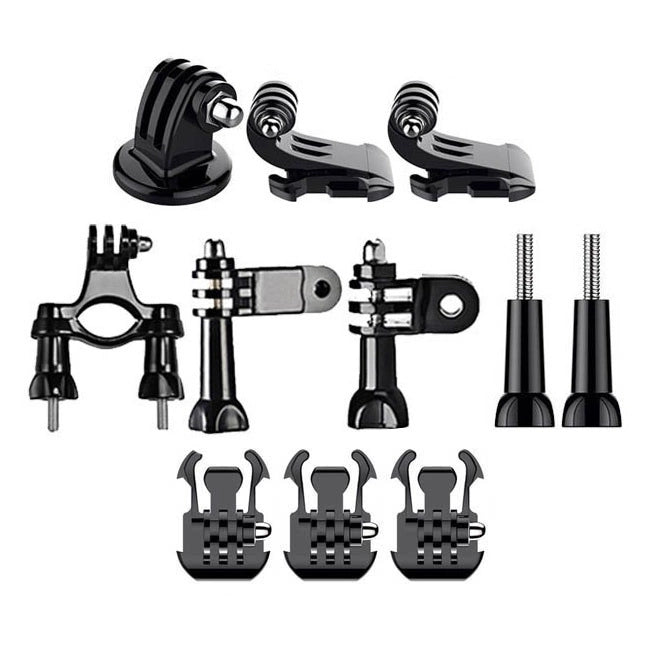 Set of 50 in 1 accessories for GoPro SJCAM sports cameras_14