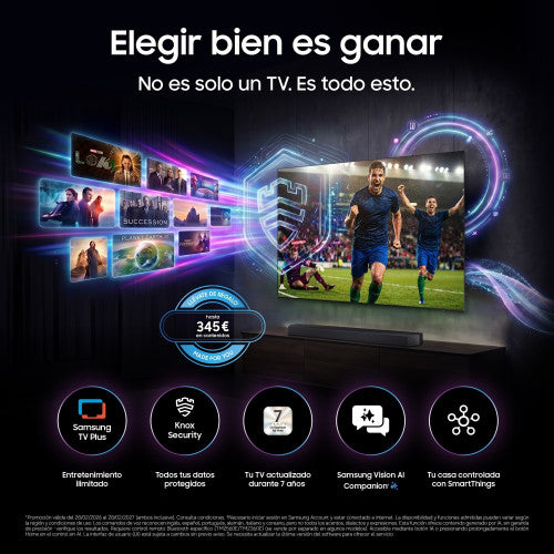 Samsung TV 55" OLED S83H 4K Vision AI Smart TV (2026)_5