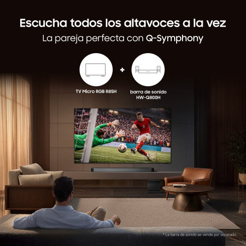Televisor Samsung Micro RGB Vision AI R85H TMR55R85HAU 55"/ Ultra HD 4K/ Smart TV/ WiFi_7