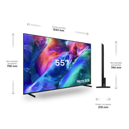 Televisor Samsung Micro RGB Vision AI R85H TMR55R85HAU 55"/ Ultra HD 4K/ Smart TV/ WiFi_9