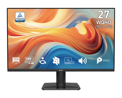 MSI Pro MP275Q E14 pantalla para PC 68,6 cm (27") 2560 x 1440 Pixeles Wide Quad HD LED Negro_0