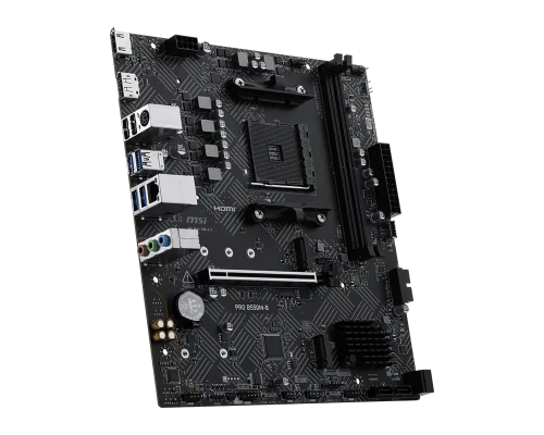 PLACA MSI PRO B550M-B,AMD,AM4,B550,2DDR4,64GB,HDMI+DP,GBLAN,4SATA3+2M.2,7USB3.2,MATX_2