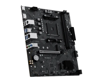 PLACA MSI PRO B550M-B,AMD,AM4,B550,2DDR4,64GB,HDMI+DP,GBLAN,4SATA3+2M.2,7USB3.2,MATX_2