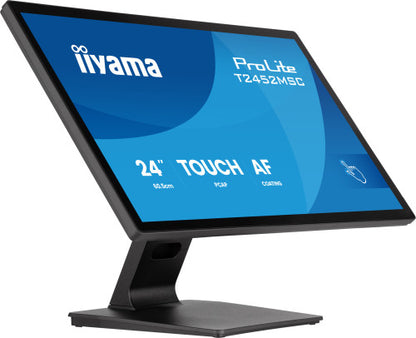 MONITOR IIYAMA 24â TACTIL IPS FULL HD 1920X1080 120HZ 5MS GTG 16:9 400CD 178Â° PCAP+ 10 PUNTOS USB TACTIL HDMI DP HUB USB 2X ALTAVOCES 2X1W VESA 100X100_0