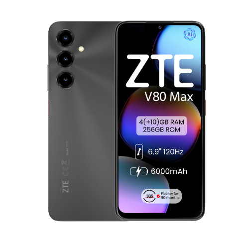 Smartphone ZTE Blade V80 Max 4GB/ 256GB/ 6.9"/ Negro_1