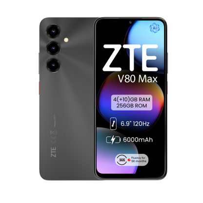 Smartphone ZTE Blade V80 Max 4GB/ 256GB/ 6.9"/ Negro_1