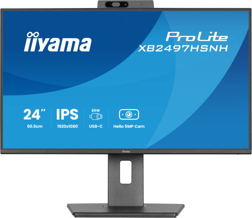 MONITOR IIYAMA XB2497HSN-B1, 23,8", PROLITE, PANEL IPS, PUERTO USB-C, RJ45 (LAN), SOPORTE ERGONOMICO_2