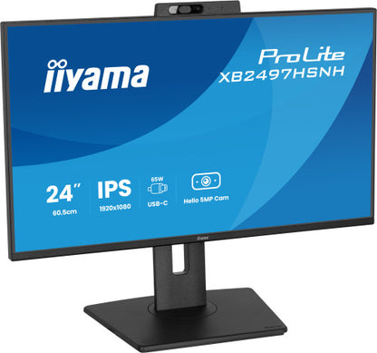 MONITOR IIYAMA XB2497HSN-B1, 23,8", PROLITE, PANEL IPS, PUERTO USB-C, RJ45 (LAN), SOPORTE ERGONOMICO_5