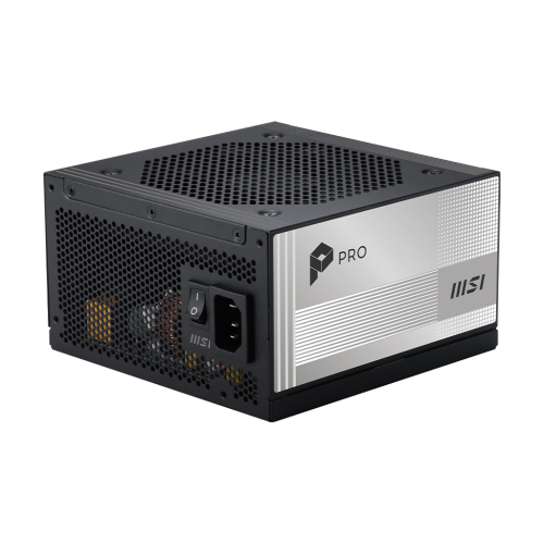 FUENTE ALIMENTACION MSI PRO A1000PL PCIE5,PSU,1000W,80 PLUS PLATINUM,MODULAR,120MM,ACTIVE PFC,1XPCI-E 5 (16PIN),3XPCI-E (6+2 PIN),6XSATA (15 PIN)_1