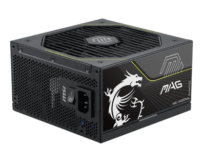 FUENTE ALIMENTACION MSI MAG A1000PLS PCIE5,PSU,1000W,80 PLUS PLATINUM,MODULAR,135MM,ACTIVE PFC,1XPCI-E 5 (12+4 PIN),4XPCI-E (6+2 PIN),8XSATA (15 PIN)_1