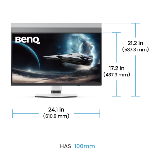 BENQ MONITOR MOBIUZ EX271QZ. 26.5" QD OLED. 2560x1440. 500HZ_5
