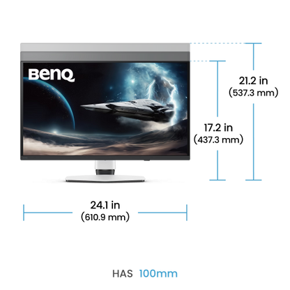 BENQ MONITOR MOBIUZ EX271QZ. 26.5" QD OLED. 2560x1440. 500HZ_5