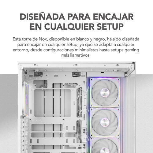 Caja Gaming Semitorre Nox Hummer Blade/ Blanca_22
